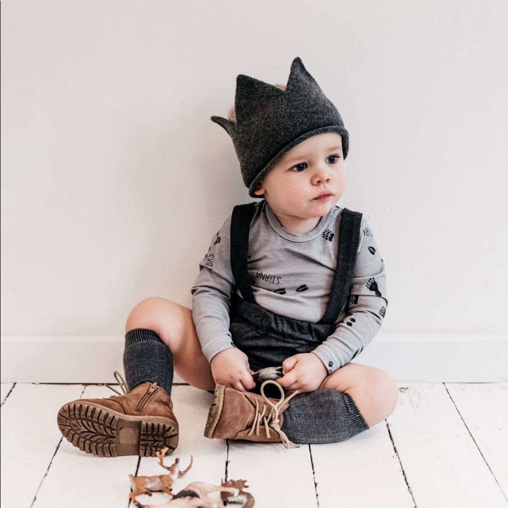 WUFKIDS Dark Grey baby Bloomers - Picture 5 of 7